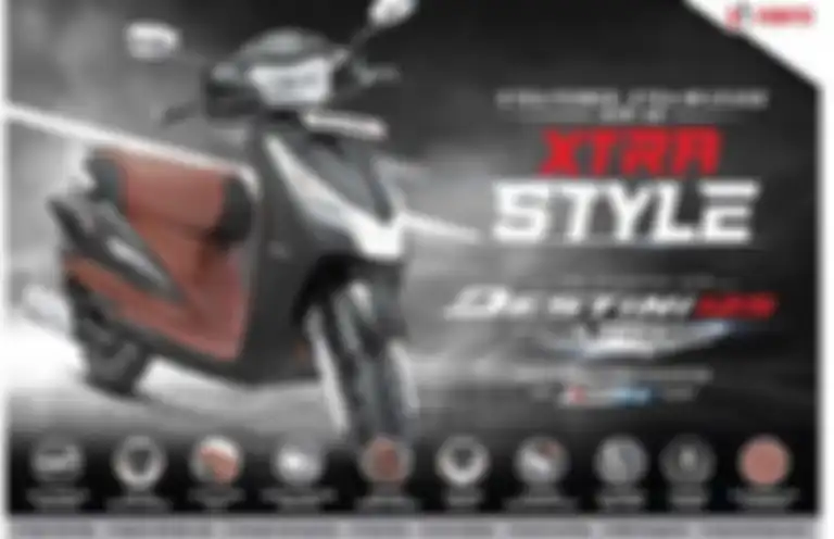 Hero Destini 125 Platinum Edition, motor baru dari India.