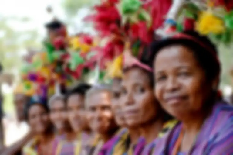 ilustrasi tradisi Timor Leste