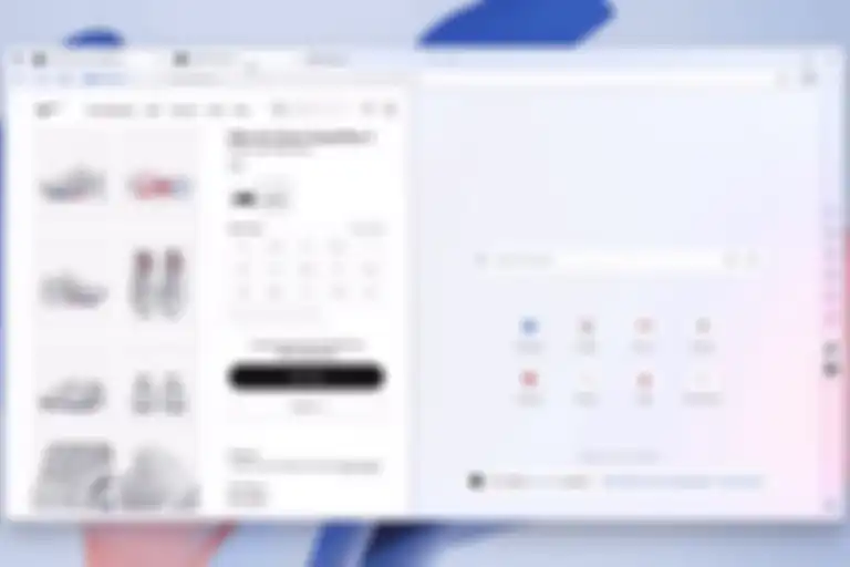 Split-screen di Microsoft Edge