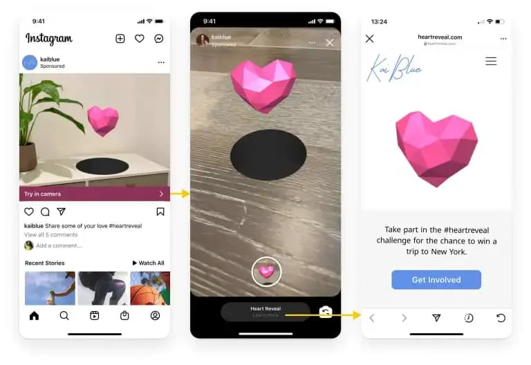 Augmented Reality pada Instagram