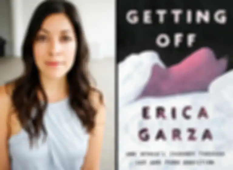 Getting off buku karya Erica Garza yang berkisah tentang dirinya yang pernah kecanduan film porno dan seks.