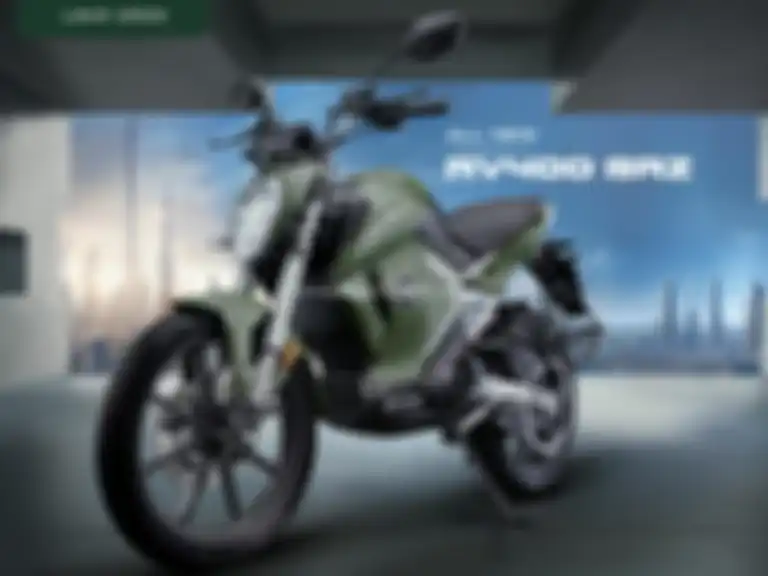 Salah satu pilihan warna motor listrik Revolt RV400 BRZ.
