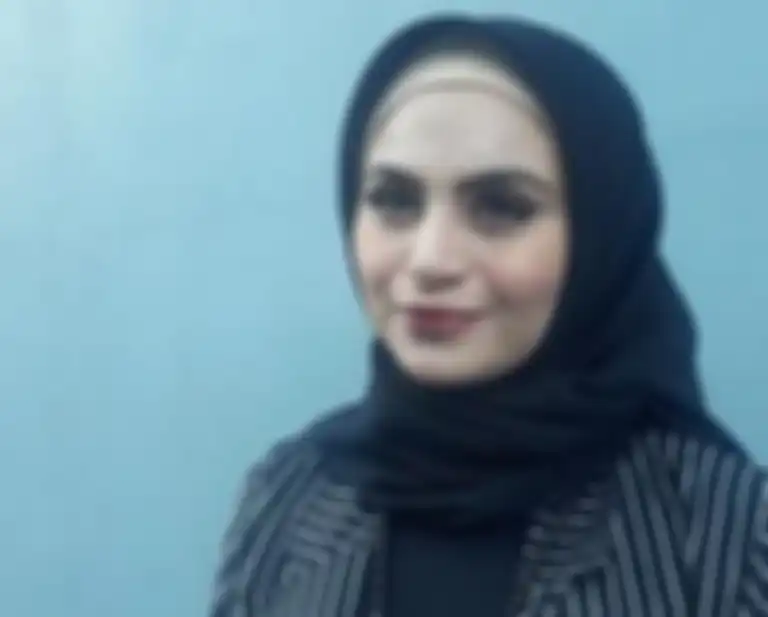 Asha Shara saat ditemui Grid.ID di kawasan Tendean, Jakarta Selatan, Jumat (27/7/2018).