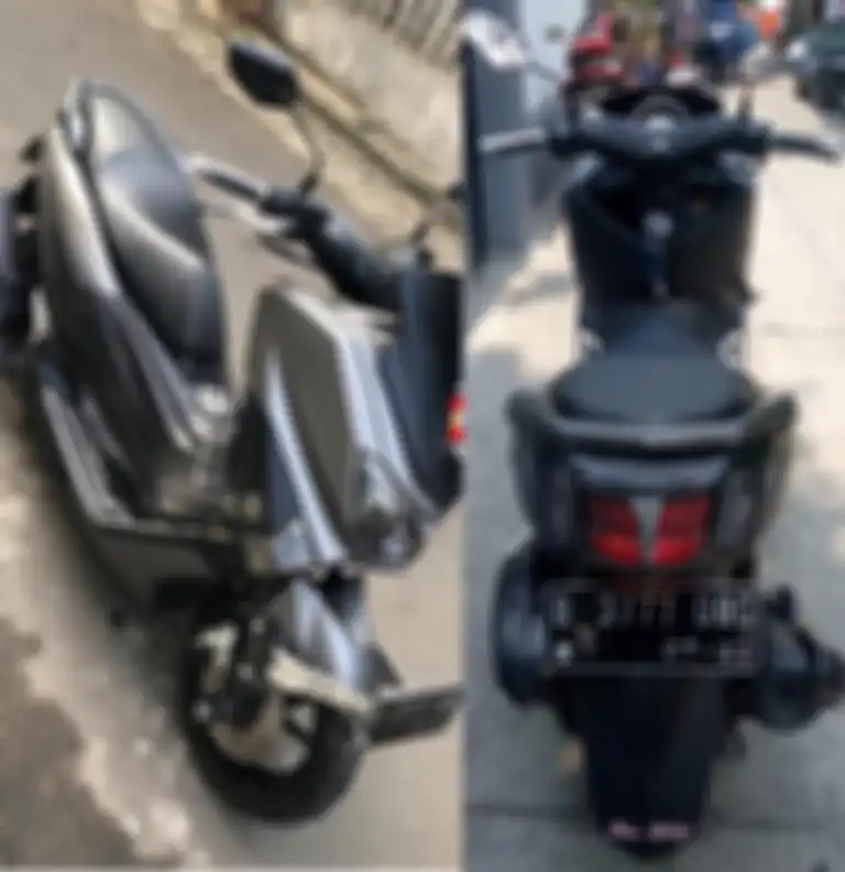 Yamaha NMAX milik Armi Defrizal yang hilang