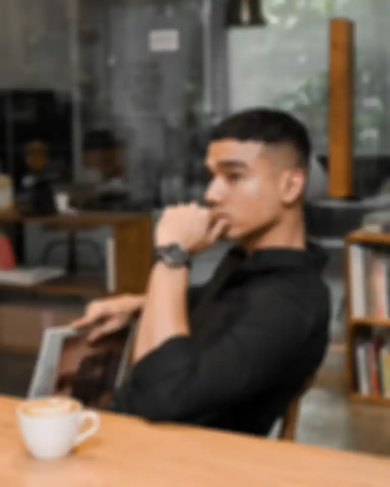 Model rambut Fadly Faisal dengan French Crop.