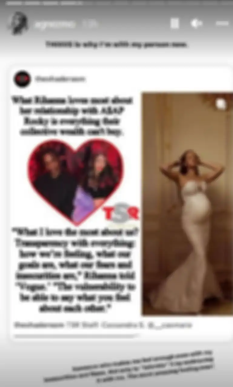 Unggahan story Agnez Mo