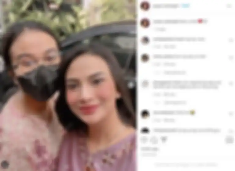 postingan ibu tiri Vanessa Angel banjir hujatan.