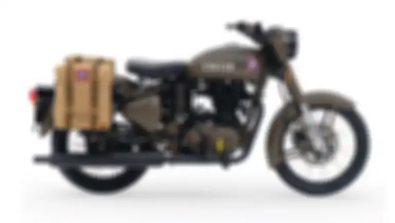 Royal Enfield Classic 500 Pegasus yang dilelang Ananda Omesh.