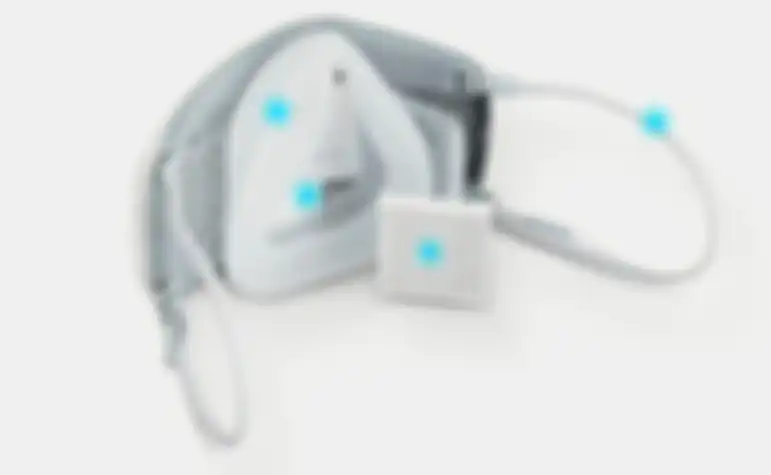 LG PuriCare Wearbale Air Purifier (AP552AWFA).