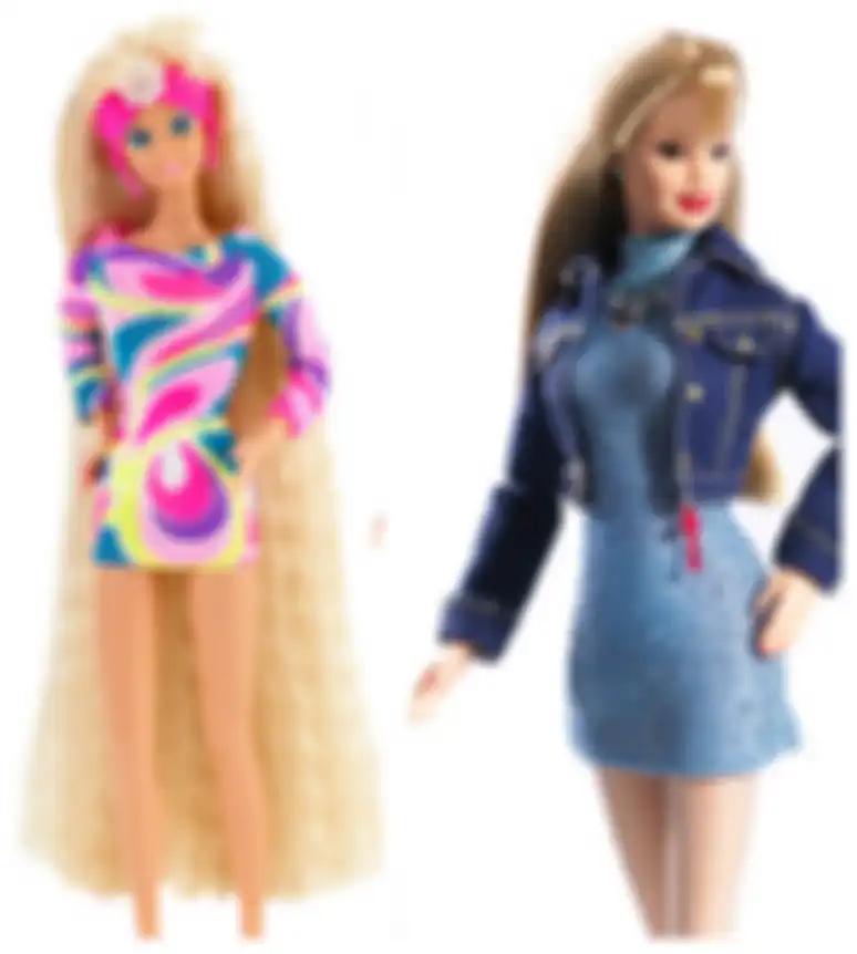 Fashion Barbie di tahun 1990an
