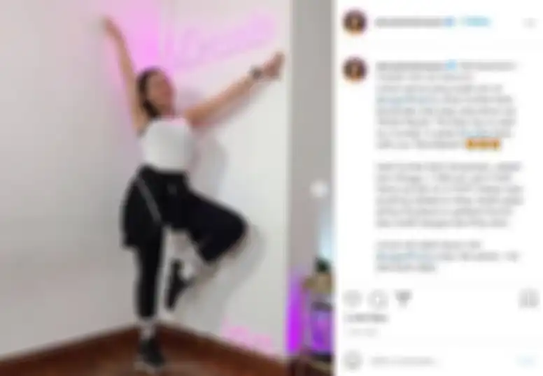 Denada harus ekstra bekerja sebagai instruktur Zumba di tengah pandemi Covid-19.