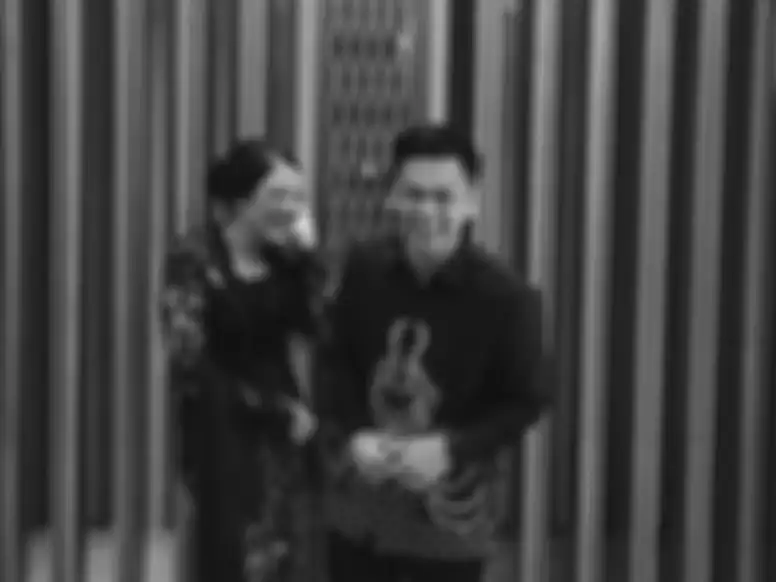 Putri Tanjung dan kekasihnya, Ojido Stevanus.