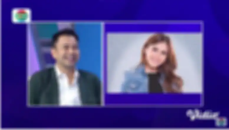Ekspresi Raffi Ahmad saat ditanya seperti apa sosok Ayu Ting Ting