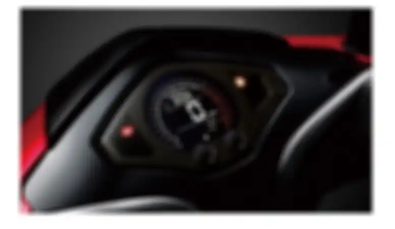 Speedometer full digital dan layar TFT yang dengan warna cerah di motor SYM FNX 125.