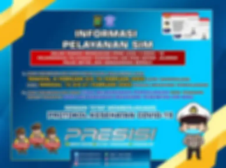 Dispensasi perpanjangan SIM berlaku untuk yang masa berlakunya habis di tanggal 8 sampai 14 Februari 2022.