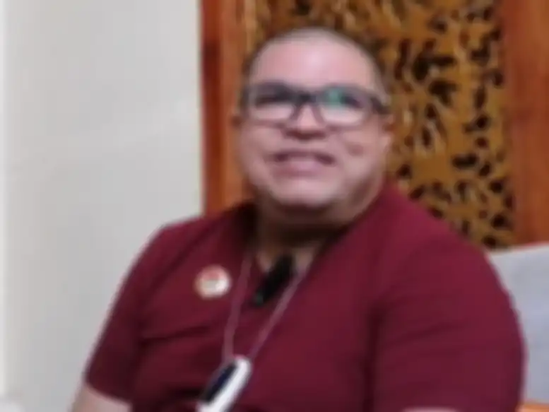 Razman Arif Nasution ketika ditemui di kawasan Gunung Sahari, Jakarta Pusat, Jumat (29/7/2022).