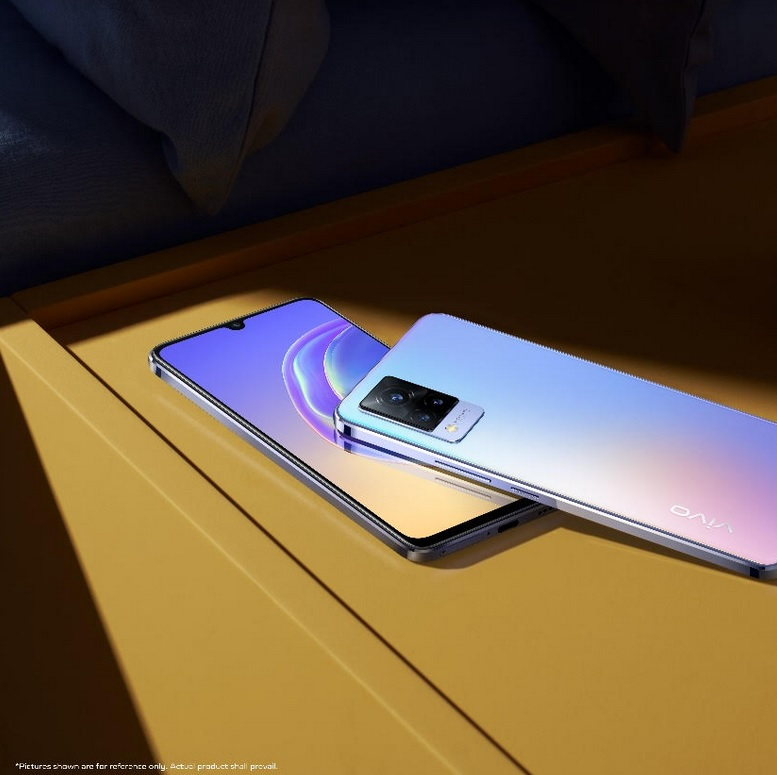 Desain vivo V21 5G di Indonesia.