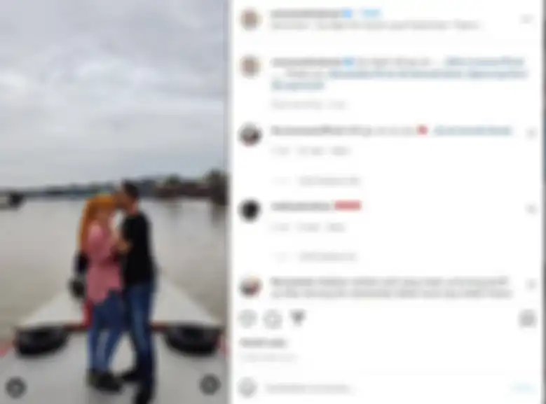Unggahan Venna Melinda yang pamer kemesraan dengan Ferry Irawan.