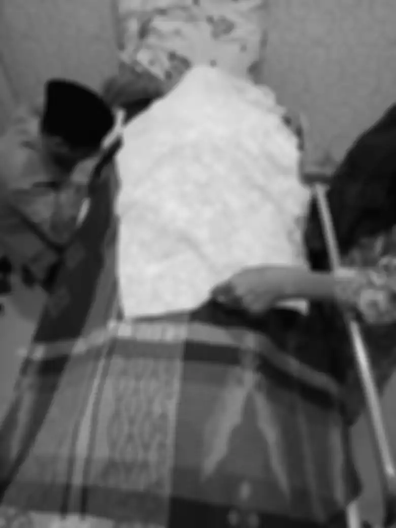 Jenazah Rohana, Ibunda Abdul Somad di Rumah Sakit Sansasi, Pekanbaru, Senin (18/3)