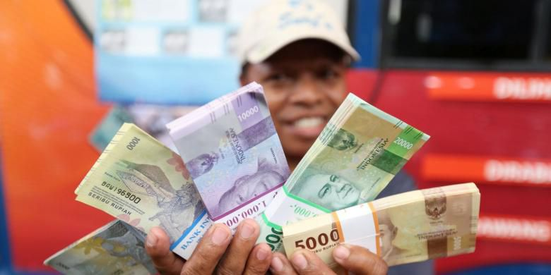 Ilustrasi uang rupiah.