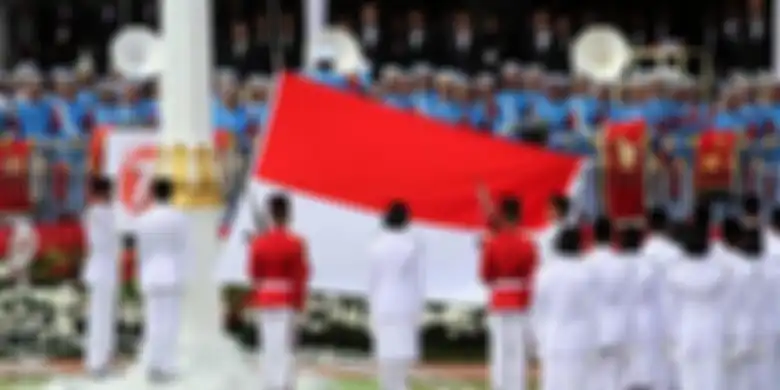 Ide menggambar tema kemerdekaan: Pasukan Paskibraka.