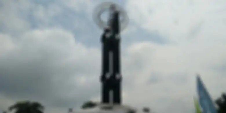 Tugu Khatulistiwa di Pontianak.