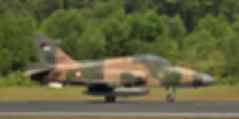 Pesawat BAE Hawk 209 milik TNI Angkatan Udara