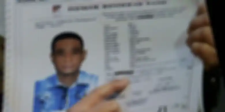 Foto sketsa penyerang Novel Baswedan yang telah dikeluarkan Polri 2 tahun yang lalu