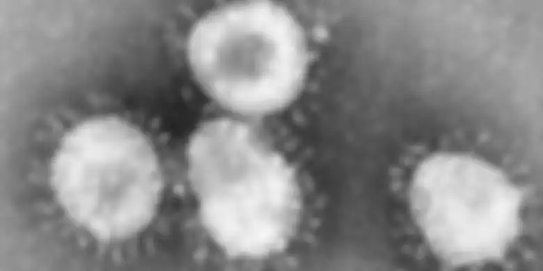 Ilustrasi virus corona