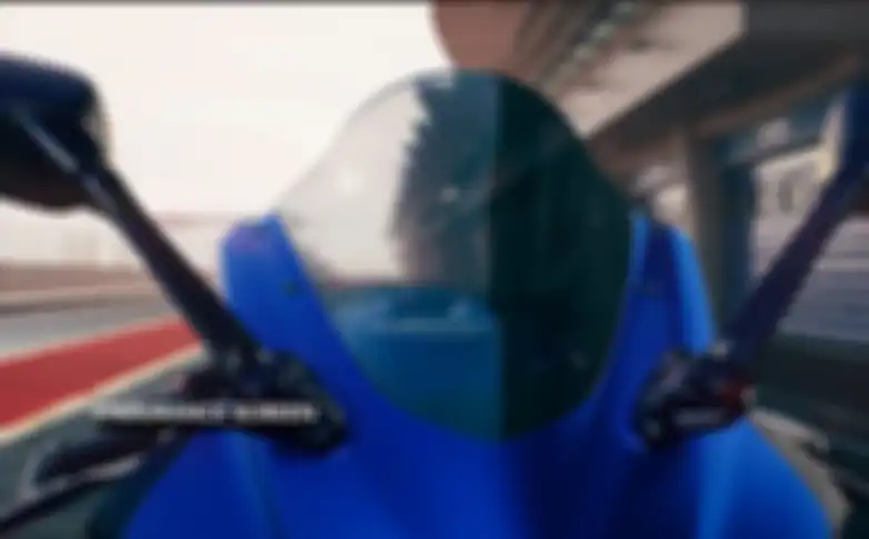 Visor baru di Yamaha YZF-R125 Sport Pack.
