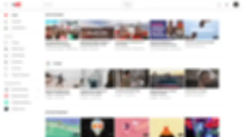 Halaman Home YouTube, mampu berisi 500 jam video setiap menitnya