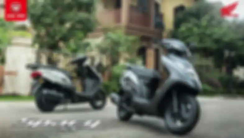 Motor matic Honda Spacy 125 2024 meluncur di pasar Cina.