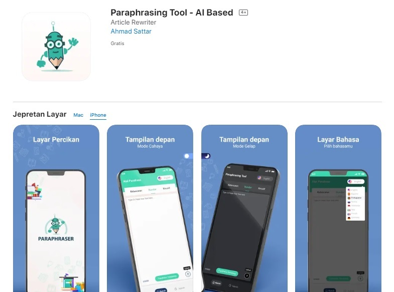 Paraphrasing Tool