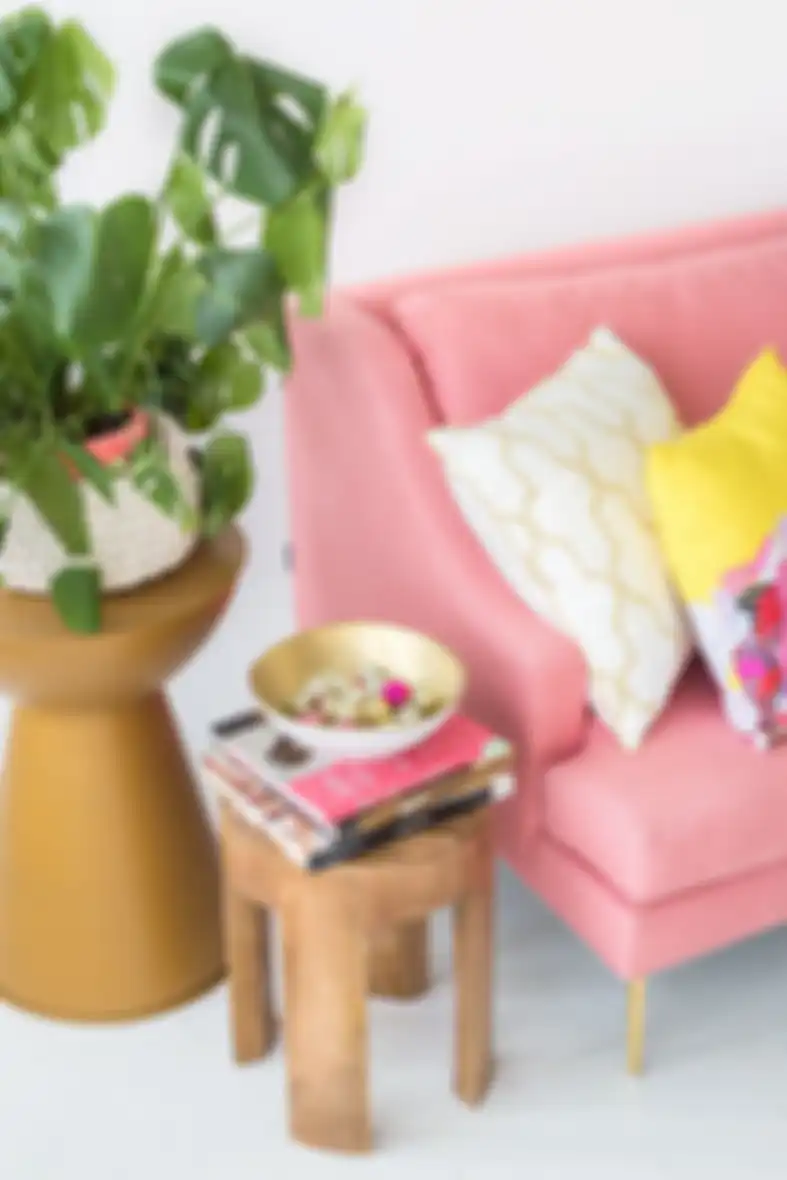 Inspirasi dekorasi paduan pink.