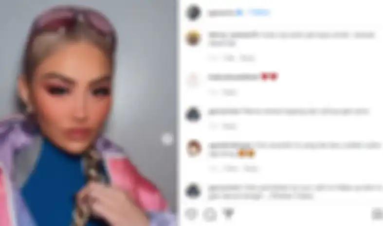 Tampilan bibir Agnez Mo yang kena nyinyir netizen