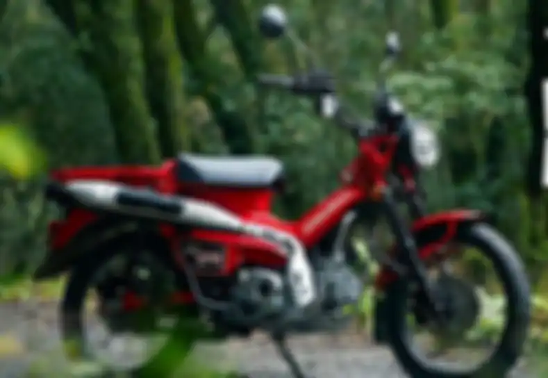 Honda CT125 dijual dengan harga Rp 81 juta, mesin 125 cc.