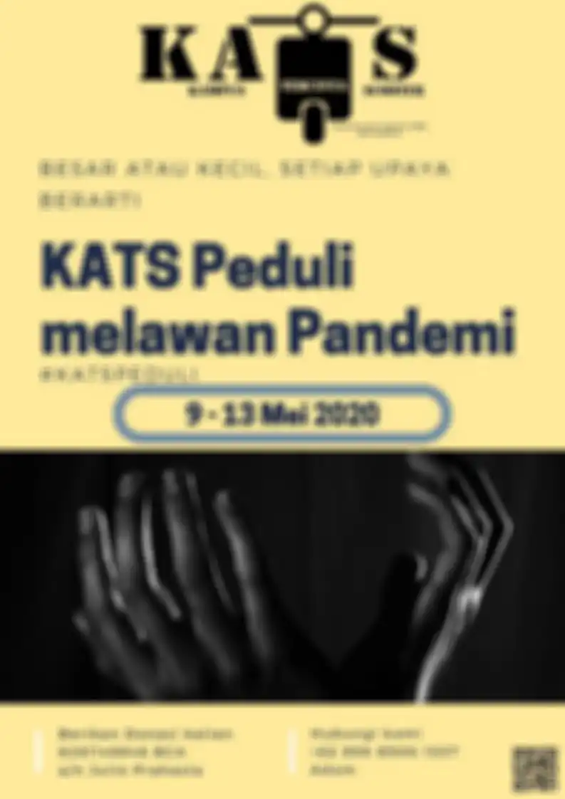 Aksi peduli sesama oleh Komunitas Kats Vespa IISIP