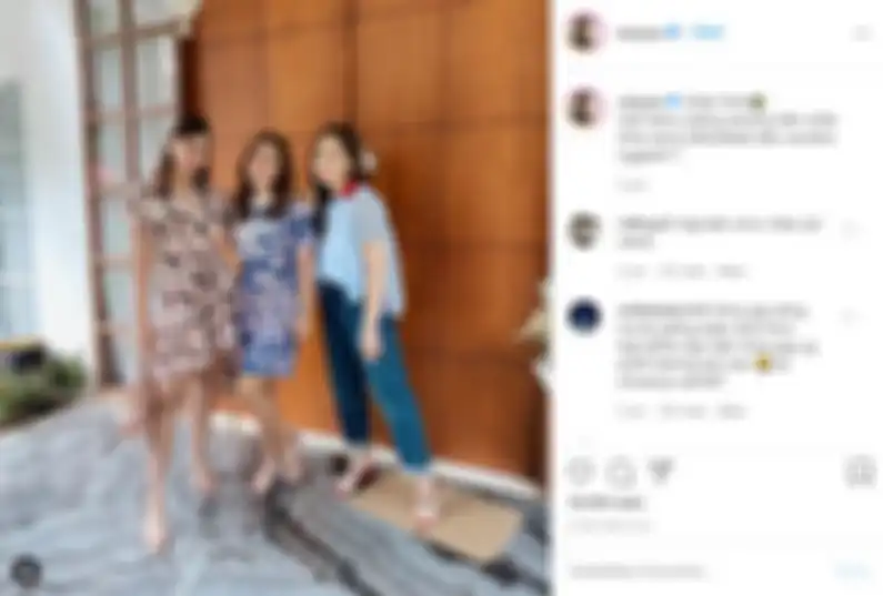 Nagita Slavina dipuji setinggi langit usai foto bareng Syahnaz dan Nisya.