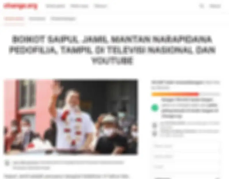 Petisi Saipul Jamil