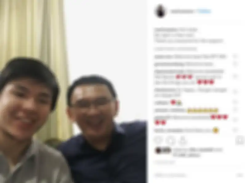 Unggahan foto Nicholas Sean.