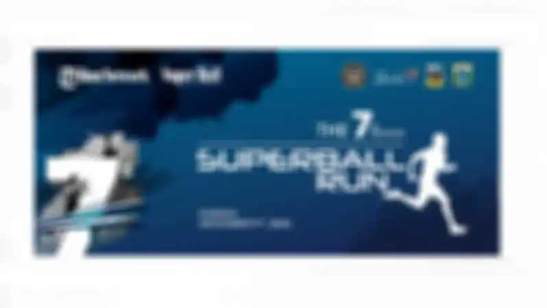 Event lomba lari Superball Run 2022 digelar lagi.