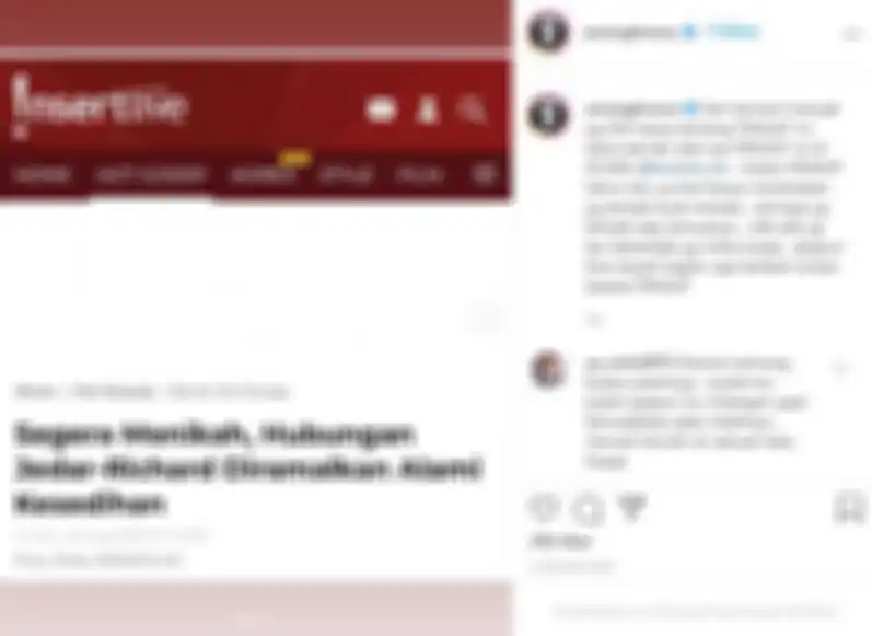 Komentar Wirang Birawa soal hubungan Jessica Iskandar dengan Richard Kyle