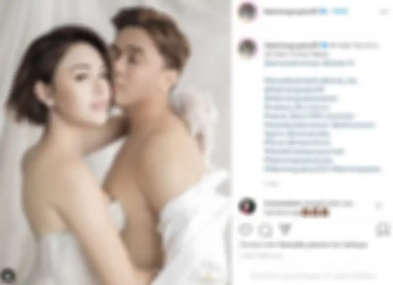 Foto Amanda Manopo dan Billy Syahputra yang tuai kritikan pedas