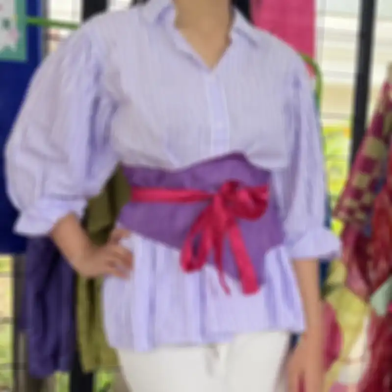 Obi belt songket