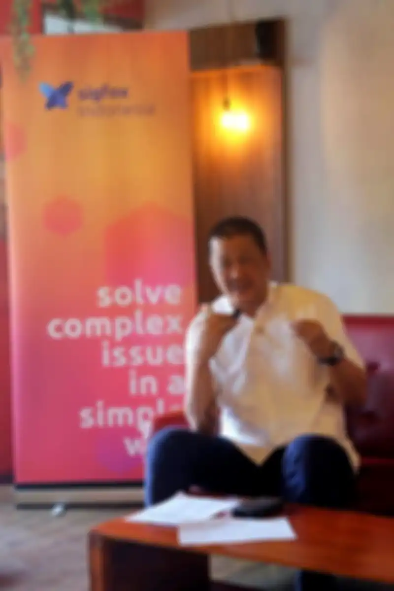 Irfan Setiaputra, CEO Sigfox Indonesia
