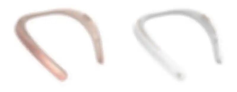 Pilihan warna rose gold dan putih.