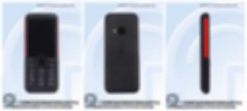 Ilustrasi ponsel Nokia XpressMusic di dokumentasi TENAA
