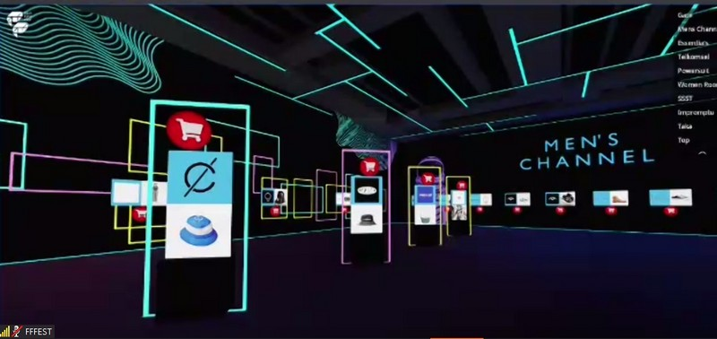 Mall Online UMKM di FFFest Telkomsel