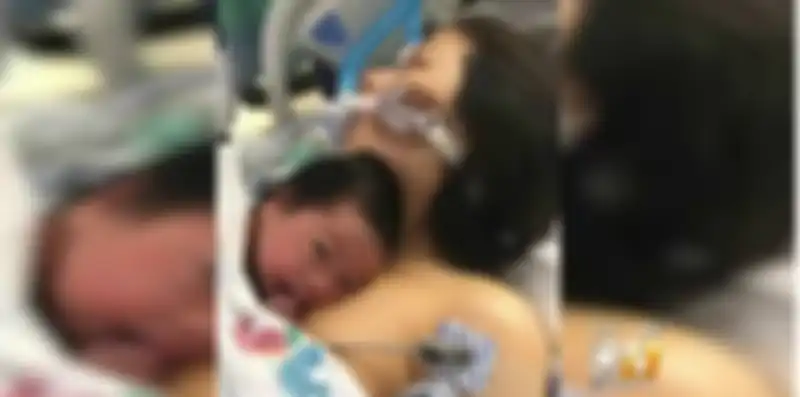 Hampir meninggal karena perdarahan pascapersalinan, bayi ini selamatkan ibunya.