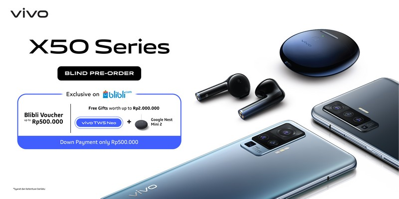 Preorder Vivo X50 Series